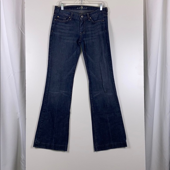 7 For All Mankind Denim - 7 For All Mankind I Lowrise Bootcut Jeans Size 28